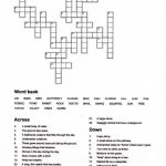 Crosswords Puzzles For Kids | Ideas For The House | Six Letter Words   Sun Crossword Printable Version