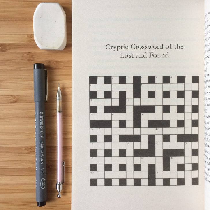 Cryptic Crossword Of The Lost And Found – Moïra Fowley-Doyle