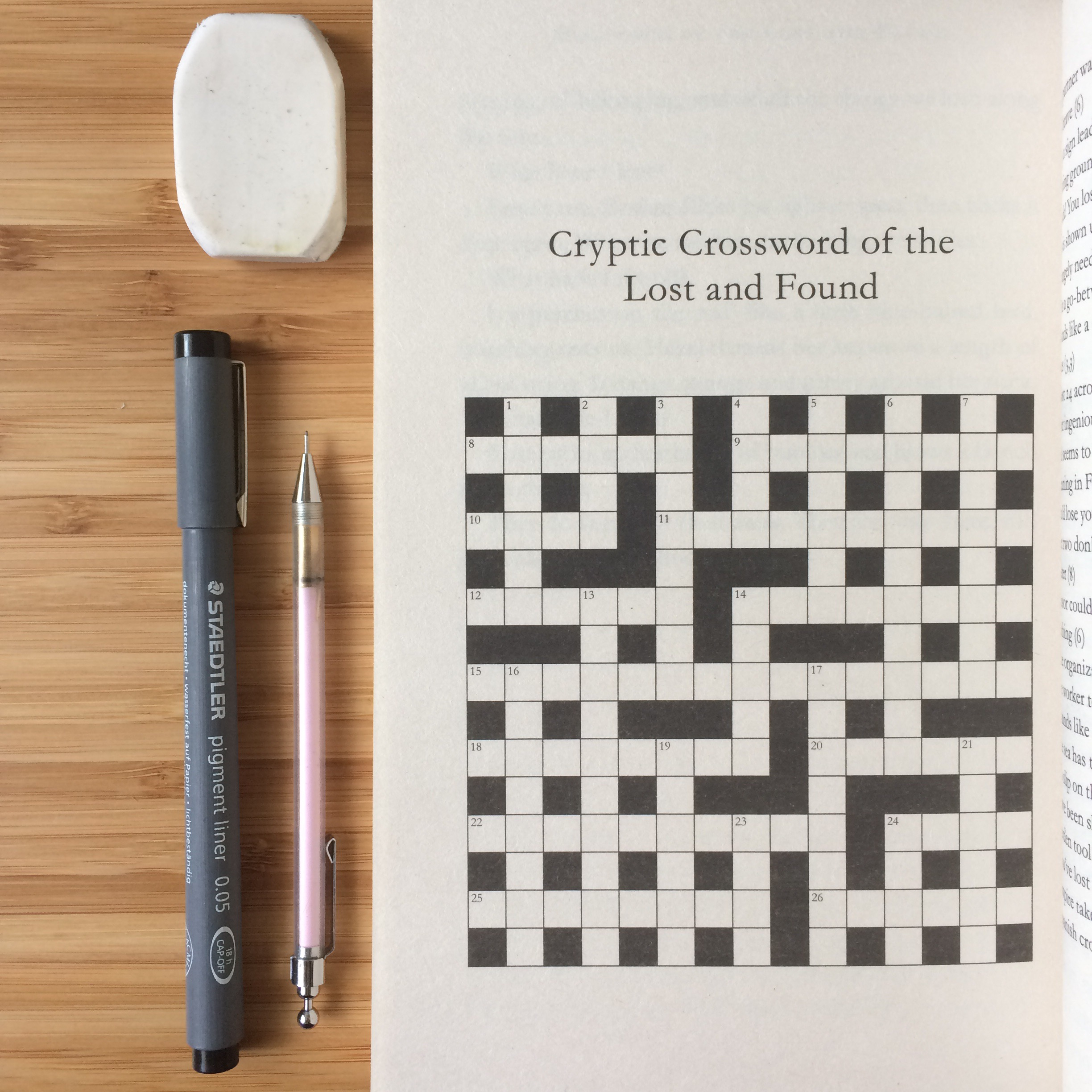 Cryptic Crossword Of The Lost And Found – Moïra Fowley-Doyle - Printable Crossword Guardian