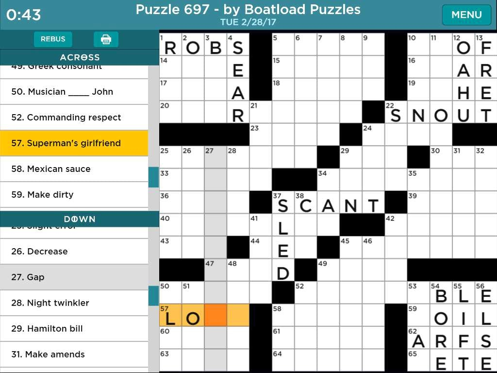 Daily Crossword Puzzle To Solve From Aarp Games - Printable Blockbuster Crossword Puzzles