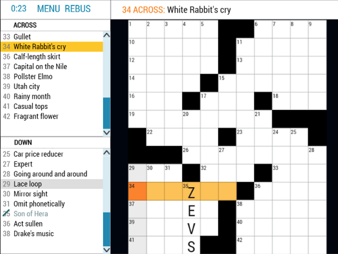 Daily Cryptic Crossword Puzzles For You To Play Now! - Printable Sheffer Crossword