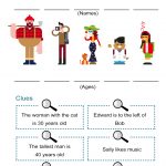 Detective Clues: Solve The Mystery In The Puzzle Worksheet   All Esl   Printable Detective Puzzles