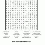 Disney Movies Word Search Puzzle | Addicted To Disney | Disney   Crossword Puzzle Printable Disney