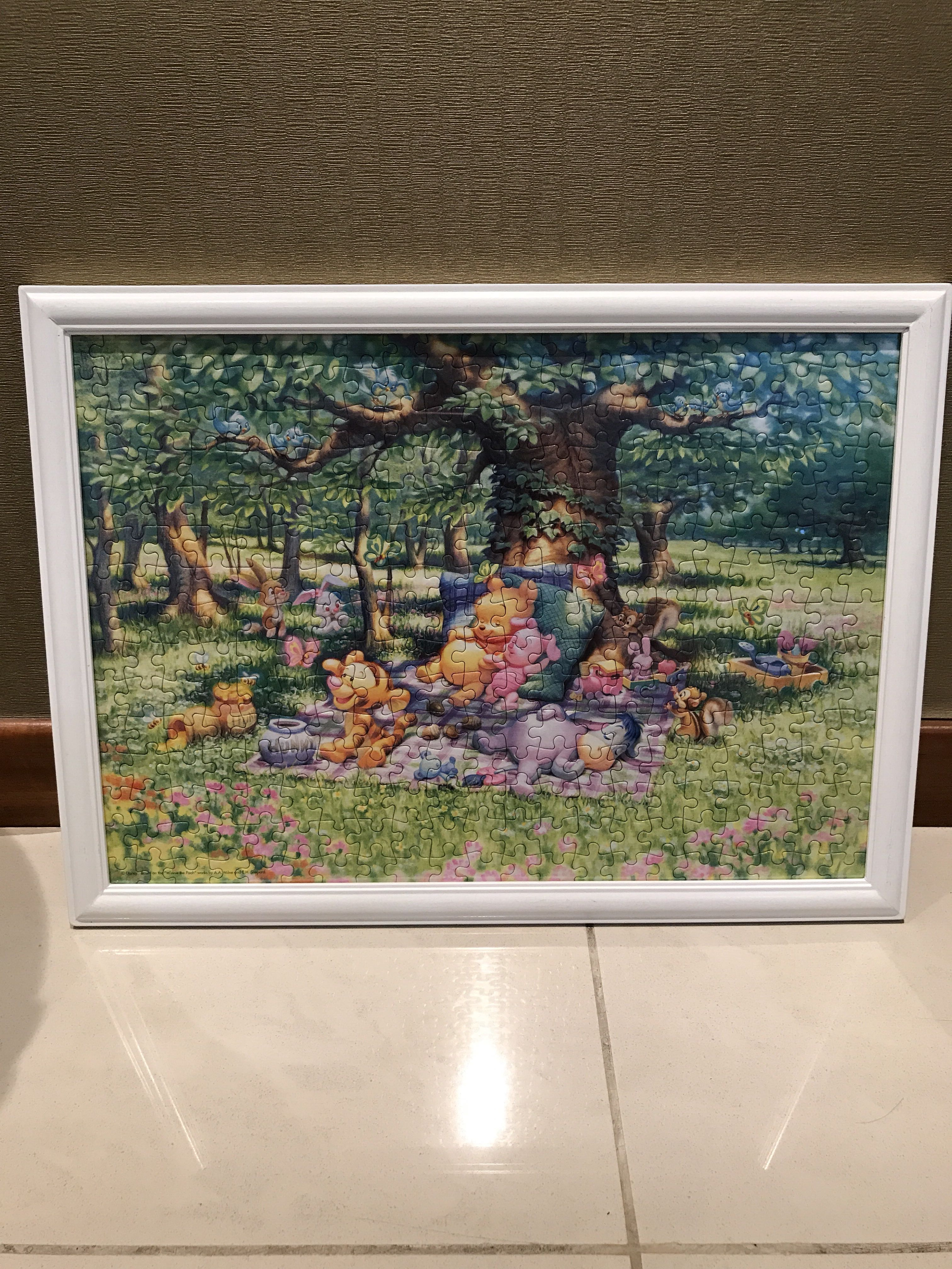 Disney Winnie The Pooh Jigsaw Puzzle, Design &amp;amp; Craft, Art &amp;amp; Prints - Print Jigsaw Puzzle Singapore