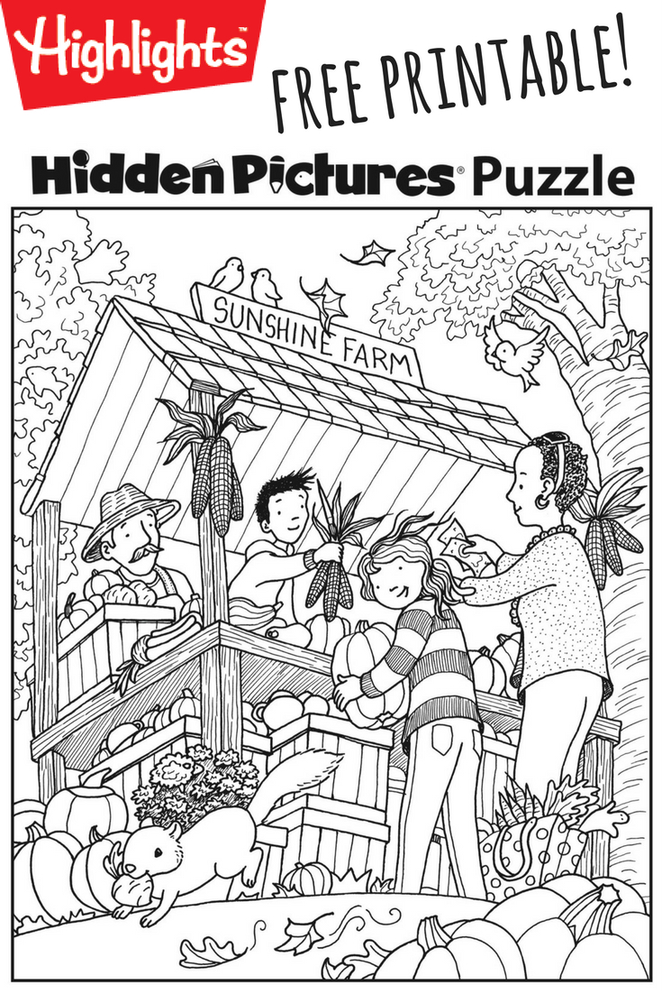 Download This Festive Fall Free Printable Hidden Pictures Puzzle To - Printable Hidden Puzzle Pictures