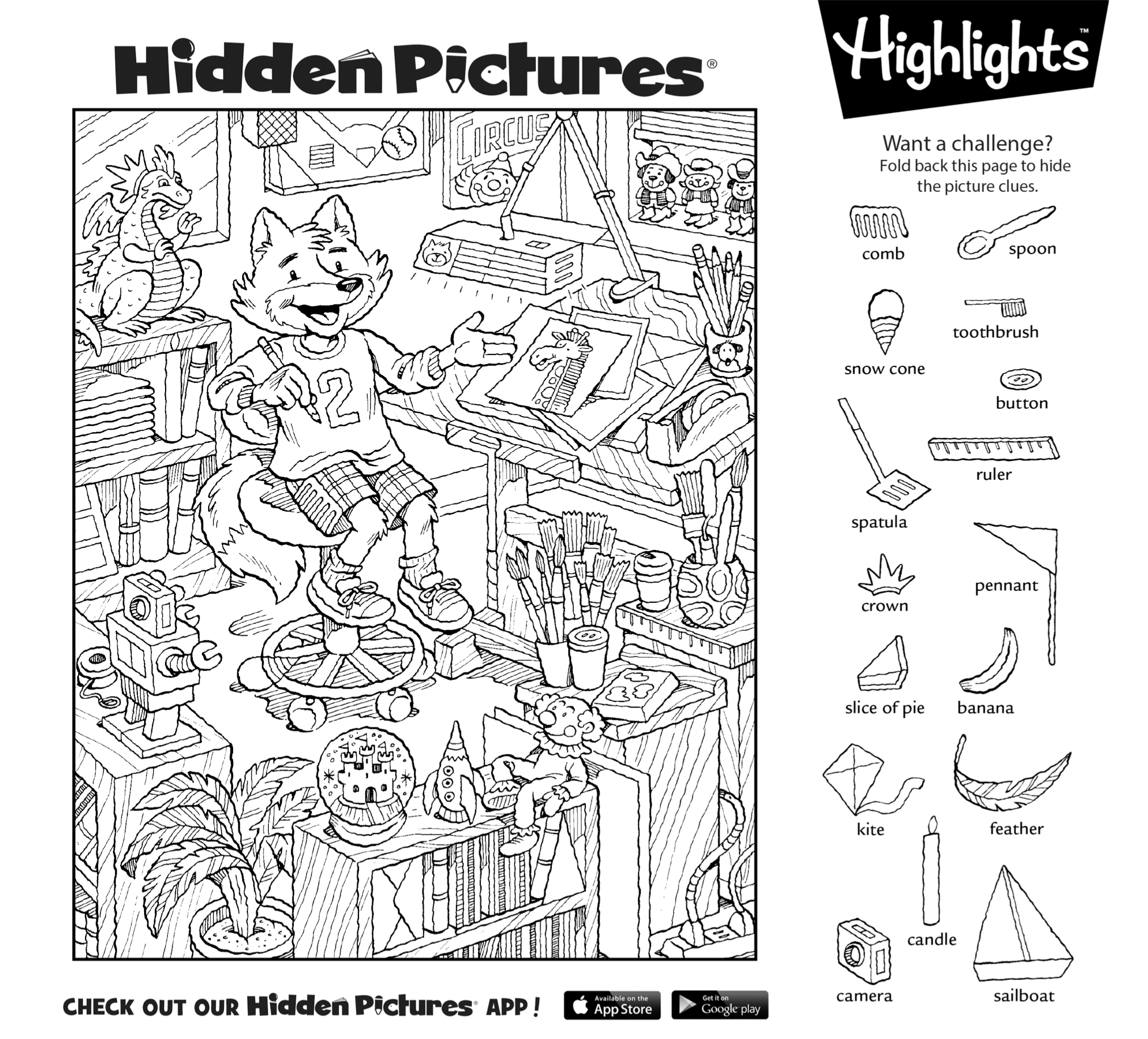 Download This Free Printable Hidden Pictures Puzzle To Share With - Free Printable Puzzles For 3 Year Olds