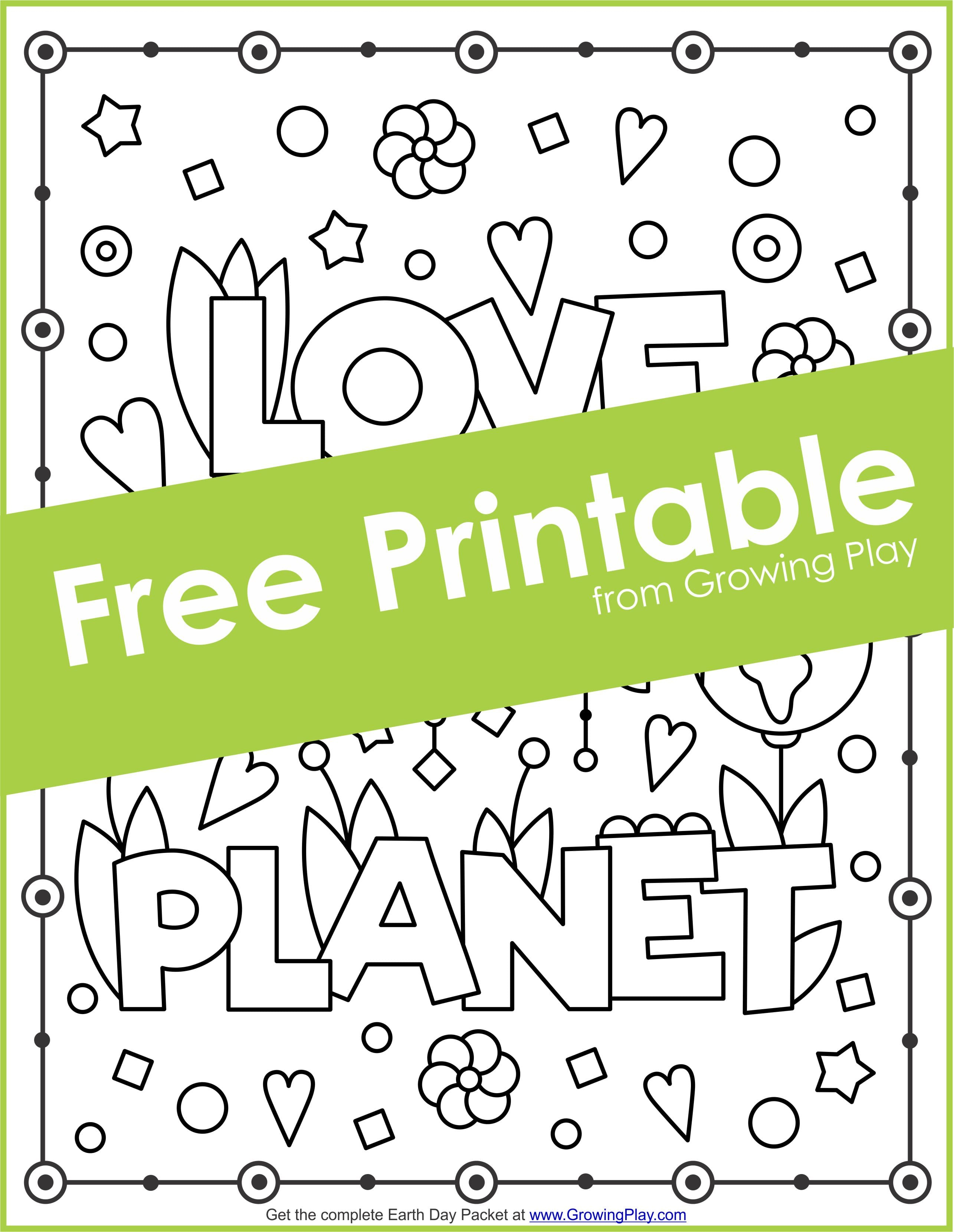 Earth Day Puzzle Packet - Your Therapy Source - Printable Puzzle Packet