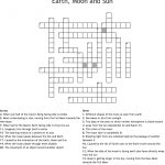 Earth, Moon And Sun Crossword   Wordmint   Sun Crossword Printable Version