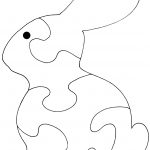 Easter Puzzle Cards | Crafts For Kids | Easter Puzzles, Easter   Printable Bunny Puzzle