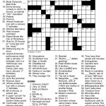 Easy Celebrity Crossword Puzzles Printable   Printable Celebrity Crossword Puzzle