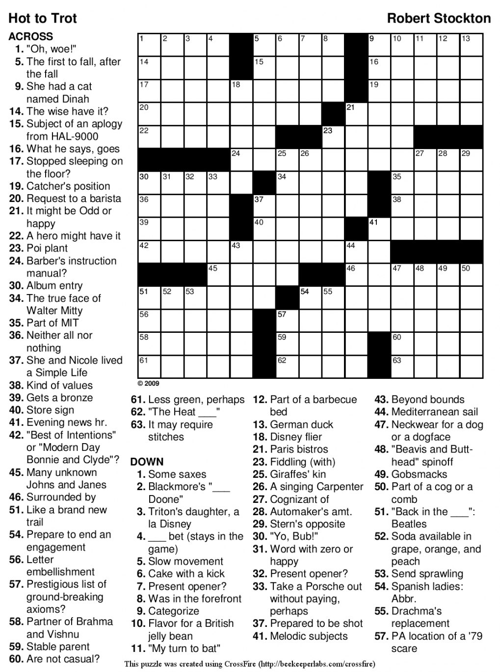 Crossword Puzzle Tagalog Printable | Printable Crossword Puzzles