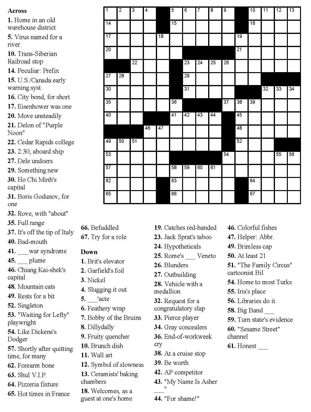 Easy Crossword Puzzle Free – Maggi.hub-Rural.co Intended For Free - Free Printable Easy Crossword Puzzles With Answers