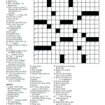 Easy Crossword Puzzle Printable – Loveisallaround.club   Printable Crossword Puzzles Beginners