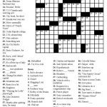 Easy Crossword Puzzles For Senior Activity | Kiddo Shelter   Printable Crossword Puzzles For Elderly
