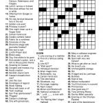 Easy Printable Crossword Puzzels   Infocap Ltd.   Esl Crossword Puzzles Printable