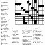 Easy Printable Crossword Puzzles And Free Printable Crossword   Printable Crossword Puzzles With Pictures