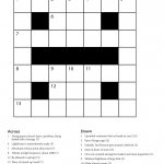 Easy Printable Crossword Puzzles | Freepsychiclovereadings   Free Printable Easy Crossword Puzzles For Beginners
