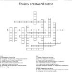 Ecology Crossword Puzzle Crossword   Wordmint   Printable Energy Puzzle