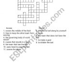 English Worksheets: Football Crossword Puzzle   Football Crossword Puzzle Printable