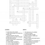 Environmental Crossword Worksheet   Free Esl Printable Worksheets   Printable Crossword For Grade 6
