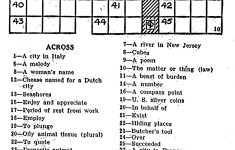 Eugene Sheffer Crossword Puzzle Printable – Printable 360 Degree – Printable Crossword Puzzles Eugene Sheffer