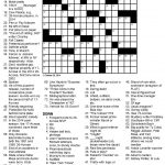 Even Odds Sports Themed Crossword Puzzle   Printable Crossword Puzzles About Sports