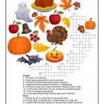 Fall Crossword Puzzle Printable | Halloween | Word Puzzles, Puzzles   Fall Crossword Puzzle Printable