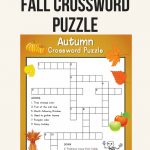 Fall Crossword Puzzle | Printables | Word Puzzles, Crossword, Puzzle   Fall Crossword Puzzle Printable