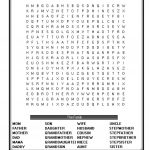 Family Crossword Puzzle Worksheet   Free Esl Printable Worksheets   Printable English Puzzle