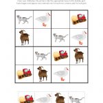 Farm Animals Sudoku Puzzles {Free Printables}   Gift Of Curiosity   Printable Animal Puzzles