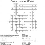 Fascism Crossword Puzzle Crossword   Wordmint   Printable German Crossword Puzzles