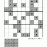 Featured Sudoku Puzzle To Print 3   Sudoku Puzzle Printable With Answers