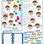 Feeling And Emotions Worksheet   Free Esl Printable Worksheets Made   Feelings Crossword Puzzle Printable