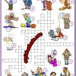 Feelings Emotions Esl Printable Crossword Puzzle Worksheets For Kids   Feelings Crossword Puzzle Printable