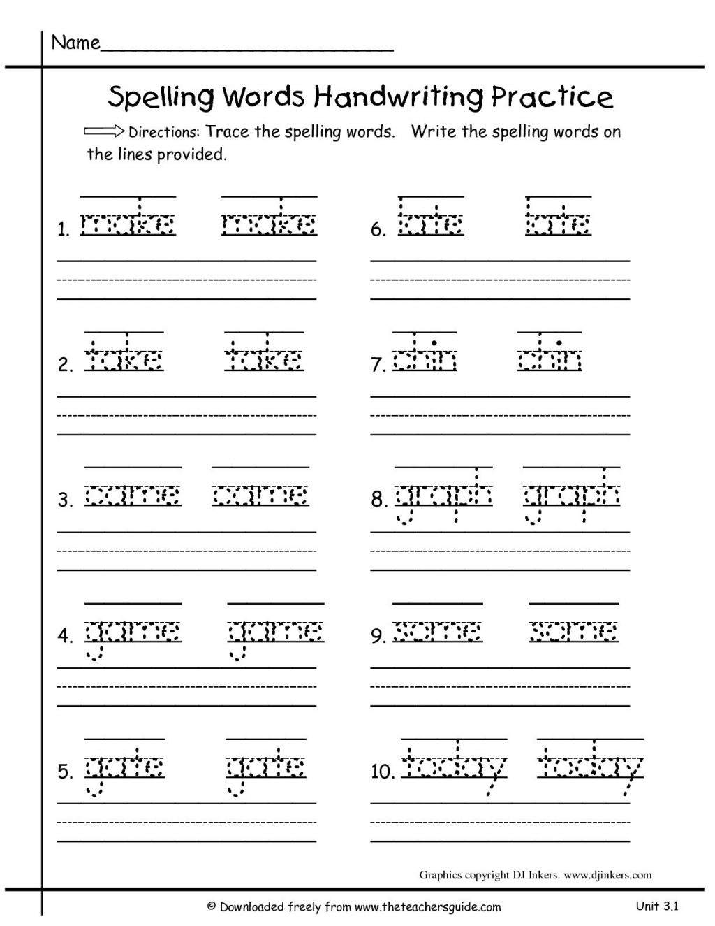 First Grade Writing Worksheets Free Printable – Worksheet Template - Printable Puzzles For First Grade