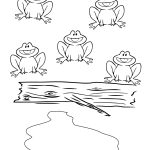 Five Little Speckled Frogs Coloring Page | Free Printable Coloring Pages   Printable Frog Puzzle