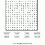Flower Names Printable Word Search Puzzle   Printable Flower Puzzle