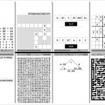 Foldapuz On Twitter: "a Selection Of Pen And Paper Puzzles For Today   Printable Puzzle Paper