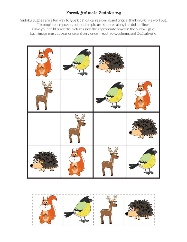 Printable Animal Puzzles