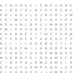 Free Baby Shower Word Search Puzzles   Printable Crossword Puzzles For Baby Shower