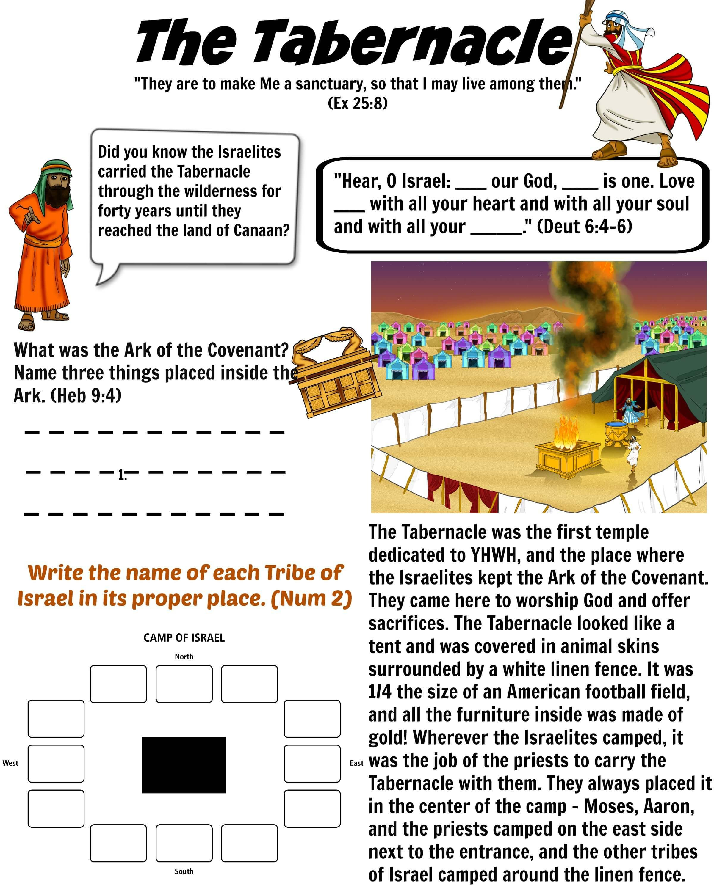 Printable Moses Worksheets