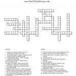 Free Crossword Printables On The Elements For 3Rd Grade Through High   Printable Crosswords Grade 3