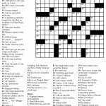 Free Crossword Puzzles Printable Of Star Magazine Crossword Puzzle   Star Crossword Puzzles Printable