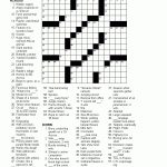 Free Daily Online Printable Crossword Puzzles | Free Printables   Crossword Puzzle Printable Disney