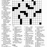Free Daily Printable Crossword Puzzles And Crossword Puzzles Free   Printable Crossword Medium
