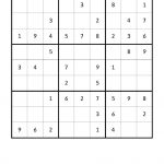Free Downloadable Sudoku Puzzle Easy #3 | Puzzles | Sudoku Puzzles   Printable Sudoku Puzzles Medium #3