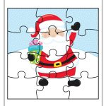 Free Educational Printable Christmas Puzzle Pack   Real And Quirky   Printable Santa Puzzle