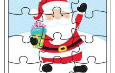 Free Educational Printable Christmas Puzzle Pack – Real And Quirky – Printable Santa Puzzle