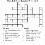 Free Make Your Own Crosswords Printable | Free Printables   Create Your Own Crossword Puzzle Free Printable
