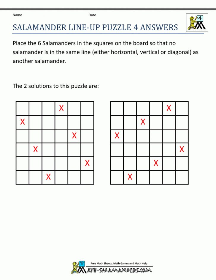 Free Printable Crossword Puzzle #4